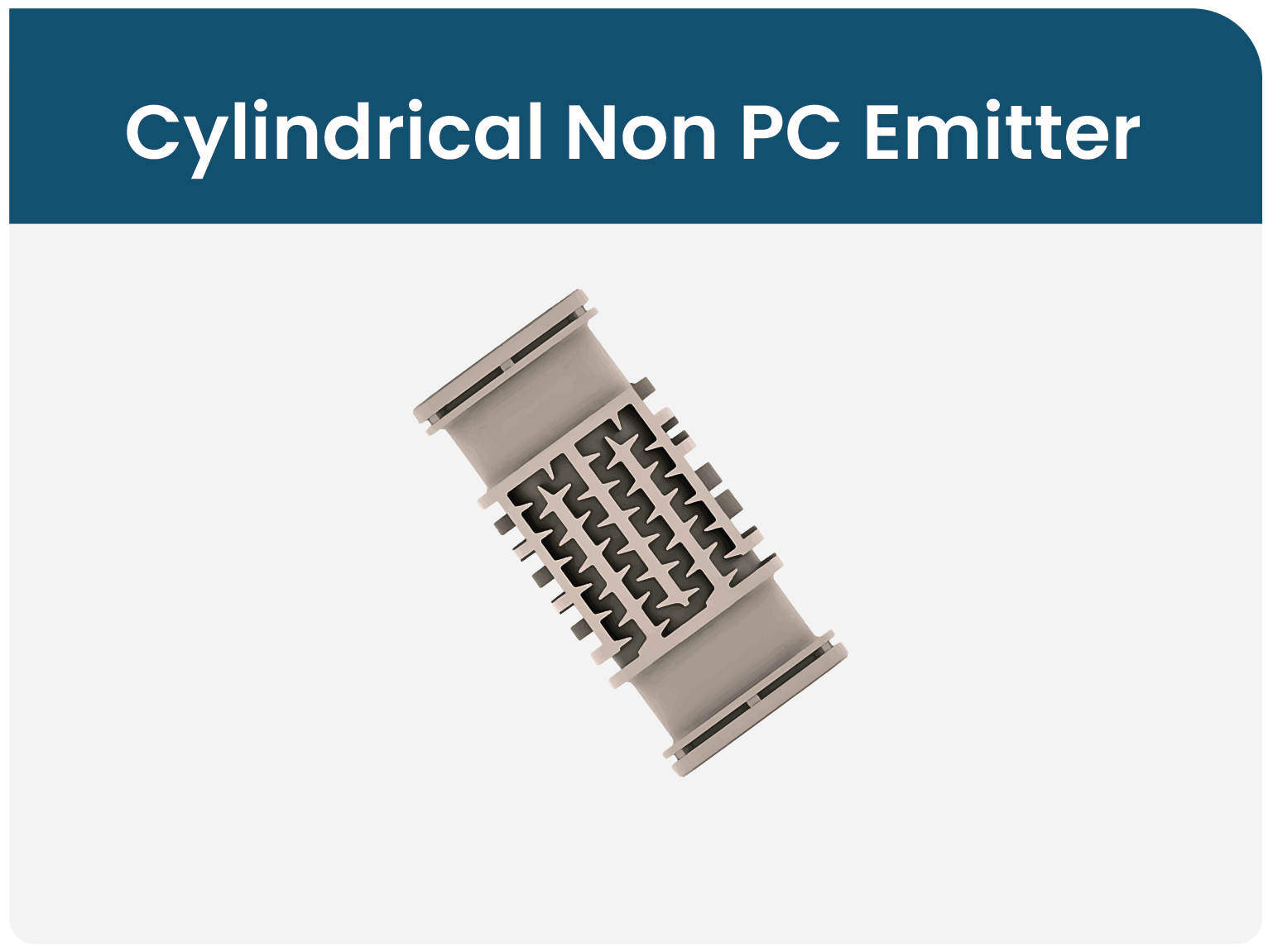 Cylindrical-Non-PC-Emitter