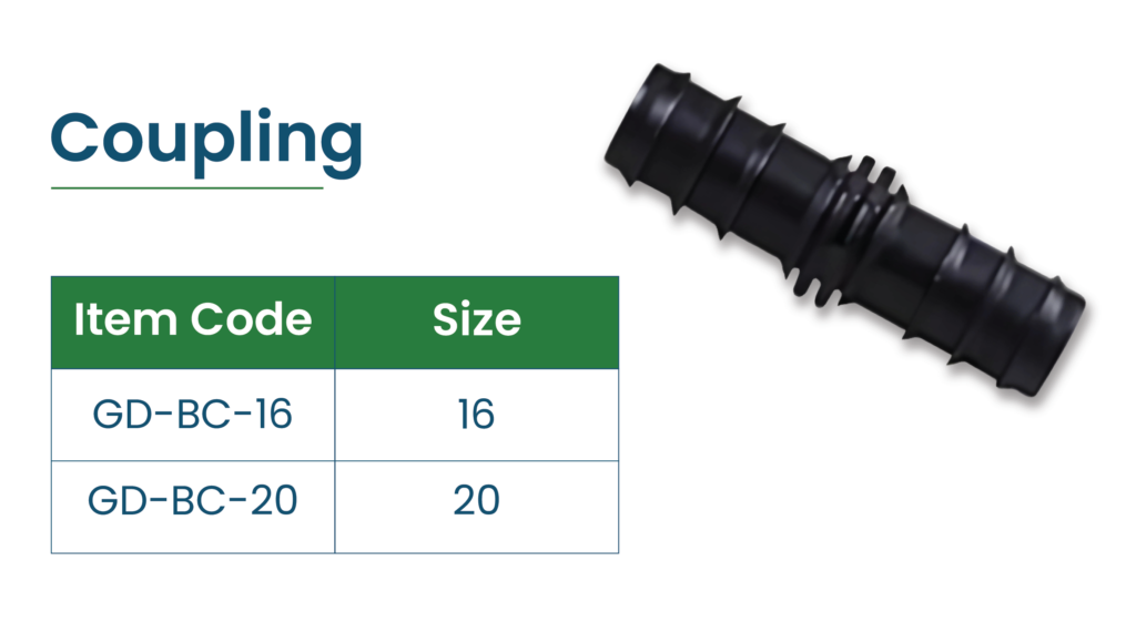 GhafDrip Coupling